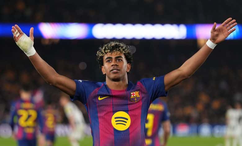 لامين يامال يحطم رقم ميسي التاريخي مع برشلونة