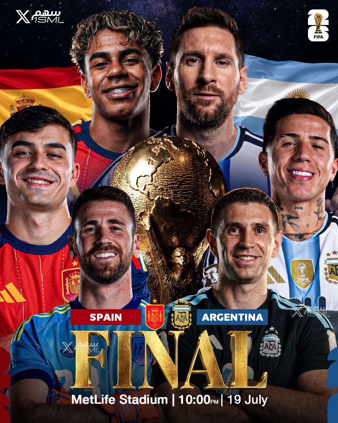 Spain vs Argentina Live Stream: Where to Watch the 2026 FIFA World Cup Final Live Today