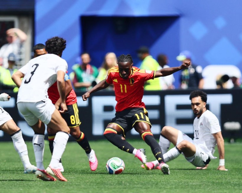 تعادل مصر وبلجيكا 1-1 في افتتاح كأس العالم 2026